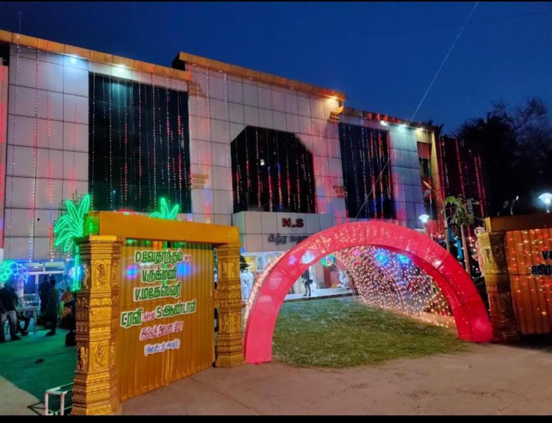Ns Vijay Shesha Mahal Hotel Tiruvannámalaj Kültér fotó
